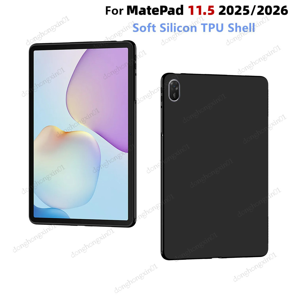 Soft Case สําหรับ HUAWEI MatePad 11.5 2026 Dynamic Edition / 2025 Papermatte แท็บเล็ต TXZ-W10 TXZ-W09 MatePad 12 X 2026 Air 11.5 S 10.4 SE 11 ซิลิโคน TPU ฝาครอบแท็บเล็ตกลับกรณี