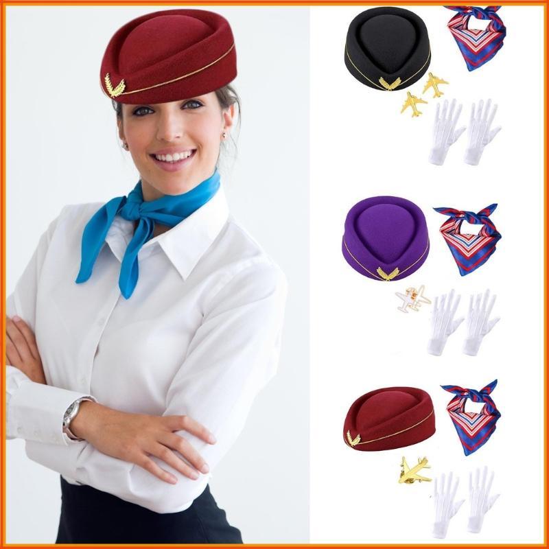 Topsky Flight Attendant Costume Accessories ชุดแอร์โฮสเตส