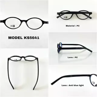 KKR EYEWEAR | Anti blue light KS5641 (ไม่เปลี่ยนสี)เลนส์กรองแสงสีฟ้า ถนอมดวงตาจากแสงหน้าจอคอมพิวเตอร์ โทรศัพท์มือถือ