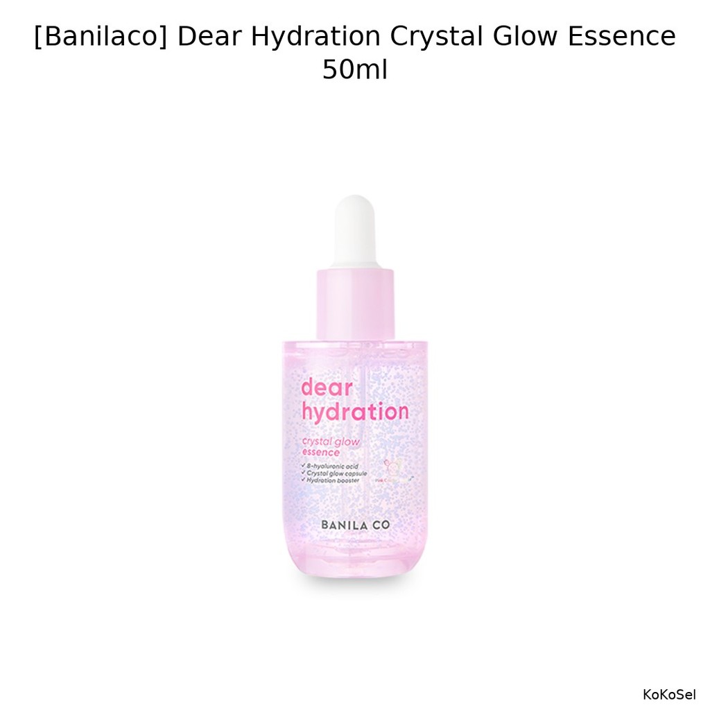 [Banilaco] Dear Hydration Crystal Glow Essence 50ml / Korean Essence / Crystal Glow / ของแท้ 100% โด