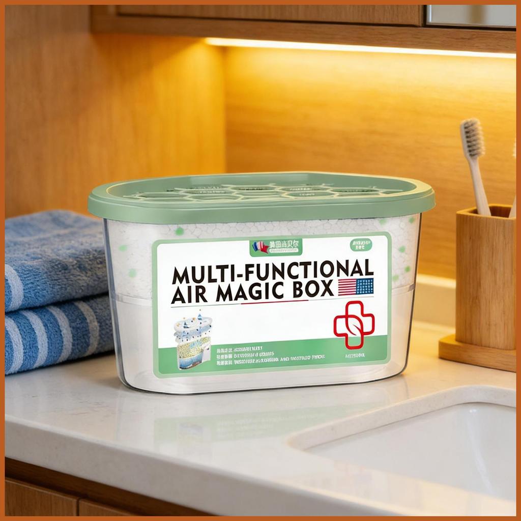 ดูดซับความชื้น 110g กล่องดูดซับน้ําความชื้นสําหรับรถยนต์สําหรับตู้เสื้อผ้าห้องครัวห้องนอนห้องน้ํารถ 