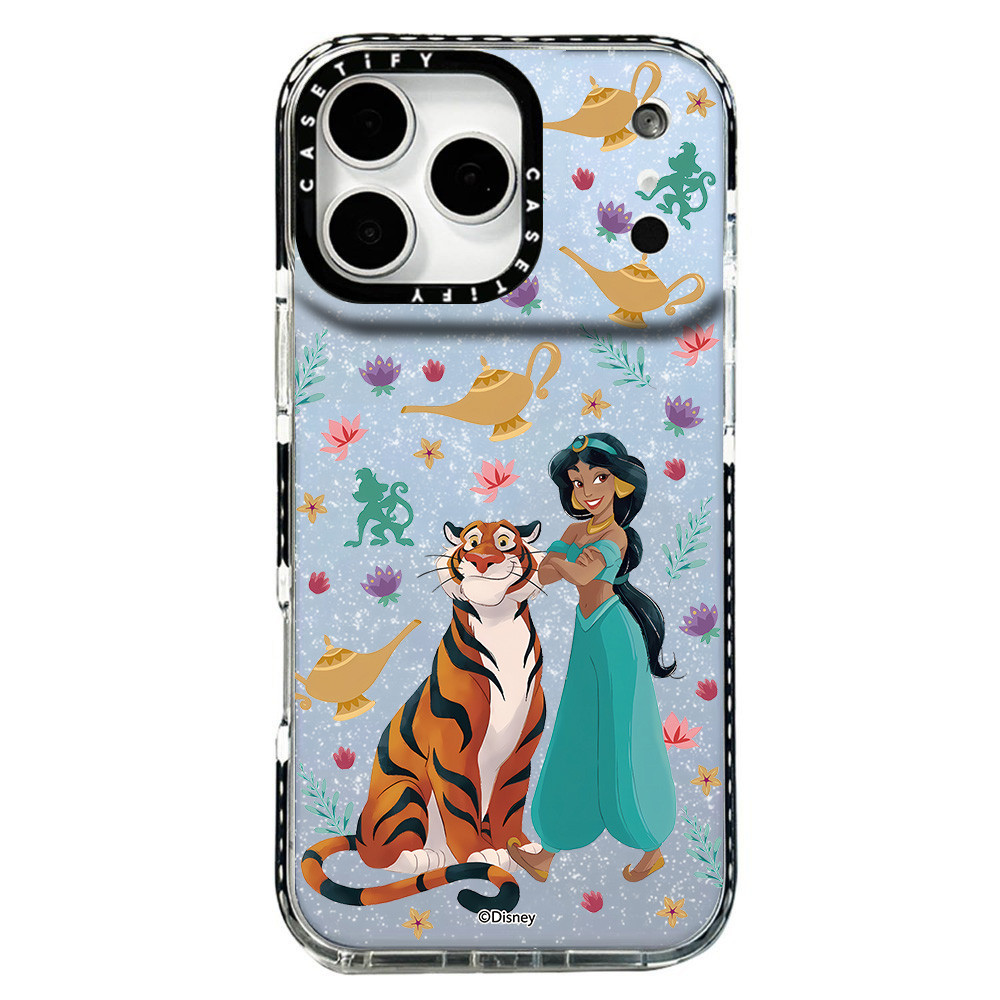 Glitter การ์ตูนเจ้าหญิง Series เคสโทรศัพท์สําหรับ iPhone 17 Pro Max 17 Air 16 15 14 13 12 11 กันกระแทกป้องกันปลอกอ่อน - รูปที่ 6