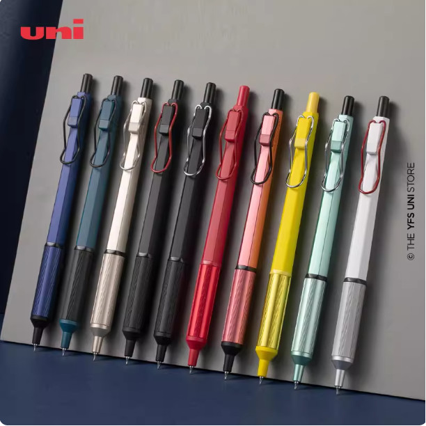 ญี่ปุ่นญี่ปุ่น uni Mitsubishi JETSTREAM EDGE ปากกาน้ํามันขนาดกลางโลหะ snx1003 ปากกาลูกลื่น 0.28/0.38 สํานักงานธุรกิจ