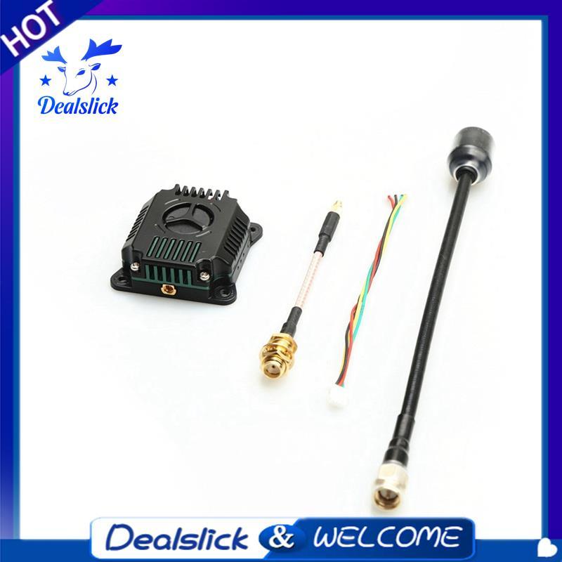 4.9/5.8G/6GHz 72CH 3W VTX เครื่องส่งสัญญาณวิดีโอสลับได้พร้อมเสาอากาศ TBS Protocol สําหรับ FPV Long R