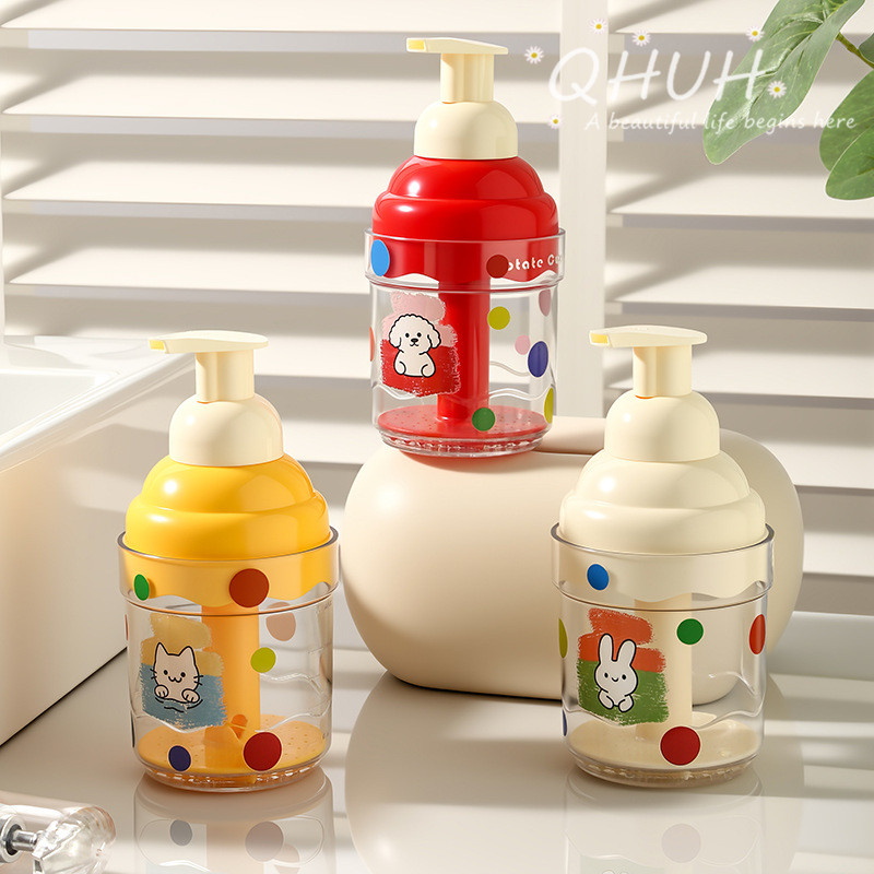 เครื่องทําโฟม / ขวดตีฟองมูส / ฟองกดด้วยมือ / ขวดย่อยโฟม-起泡器3077