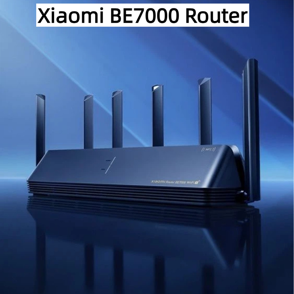 เราเตอร์ Xiaomi BE7000 WiFi7 Qualcomm ชิปรุ่นใหม่ 4 ชิ้น 2.5G พอร์ตเครือข่ายเราเตอร์ USB