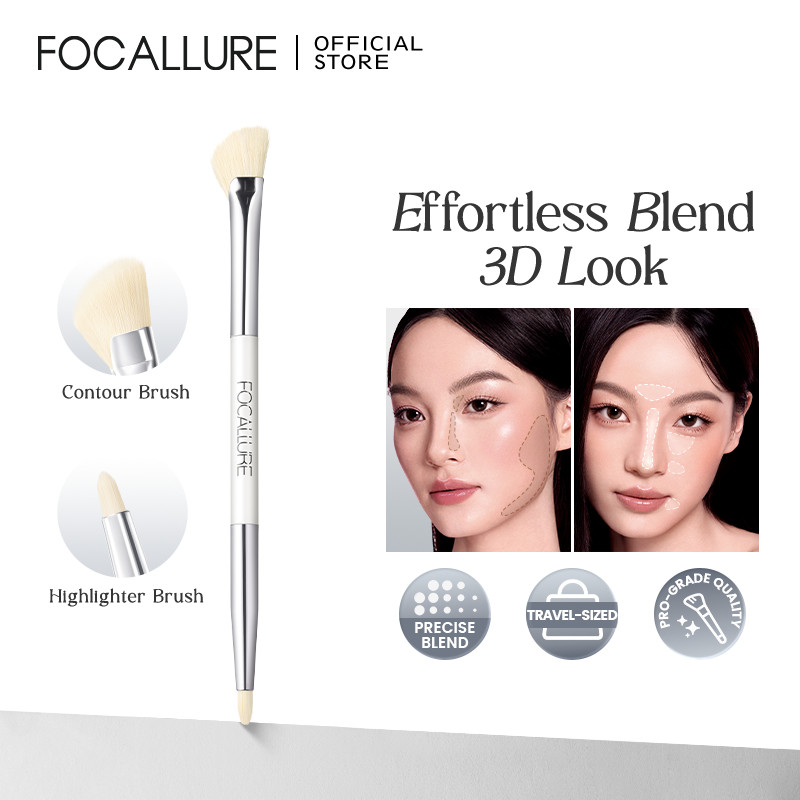 FOCALLURE Double-Ended Highlighting & Contouring Brush