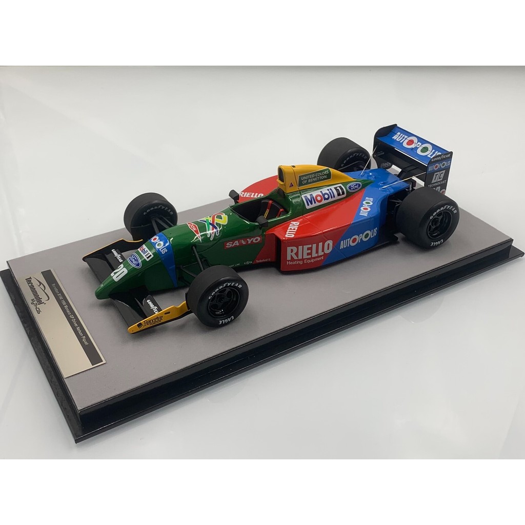 Tecnomodel 1/18 Scale Ford Ford Benetton B190 No. 20 1990 Monaco Grand Prize Senel Nelson Piquet Rid