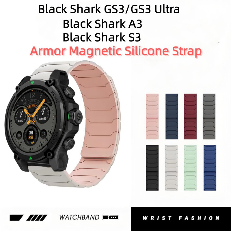 สําหรับ Black Shark GS3/GS3 Ultra สายนาฬิกา Black Shark S3 สายนาฬิกา Black Shark A3 สายนาฬิกาเกราะสา