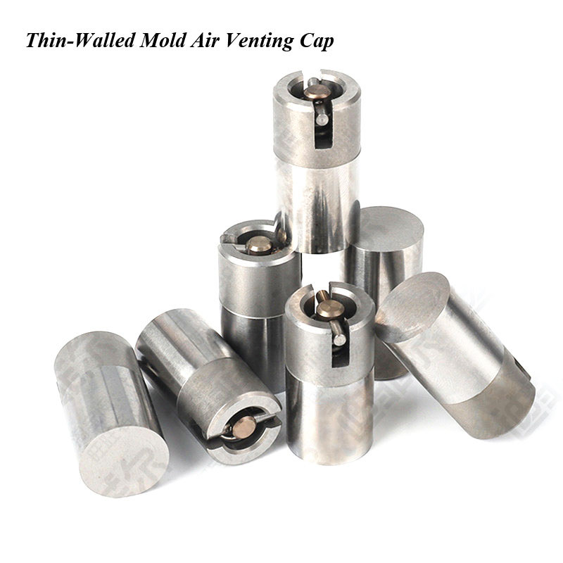 สแตนเลส SUS 440F พลาสติกฉีดบาง-ผนัง AJV C-type แม่พิมพ์ Air Venting หมวก air หัวฉีด/วาล์วแก๊สระบายหม