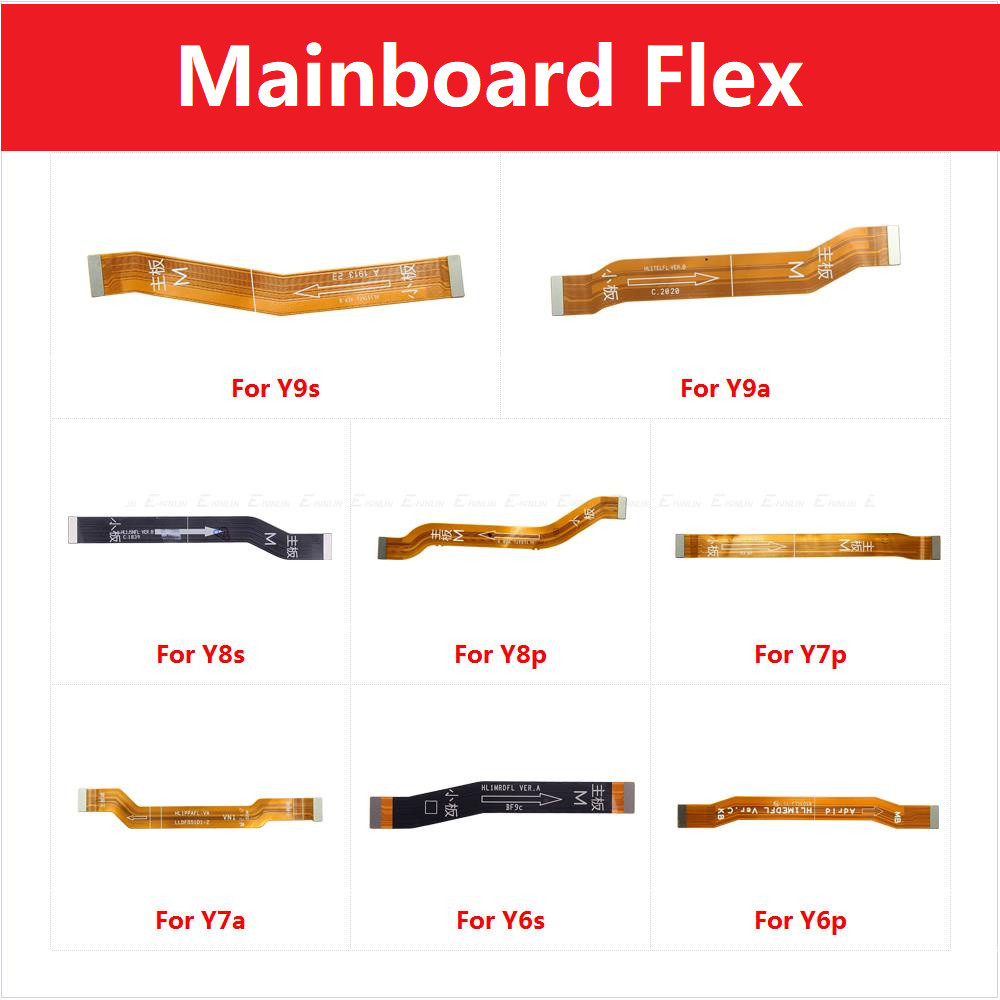 สําหรับ HuaWei Y9a Y7a Y9s Y8s Y6s Y8p Y7p Y6p หลักเมนบอร์ดเมนบอร์ดเมนบอร์ดขั้วต่อ LCD Flex Cable