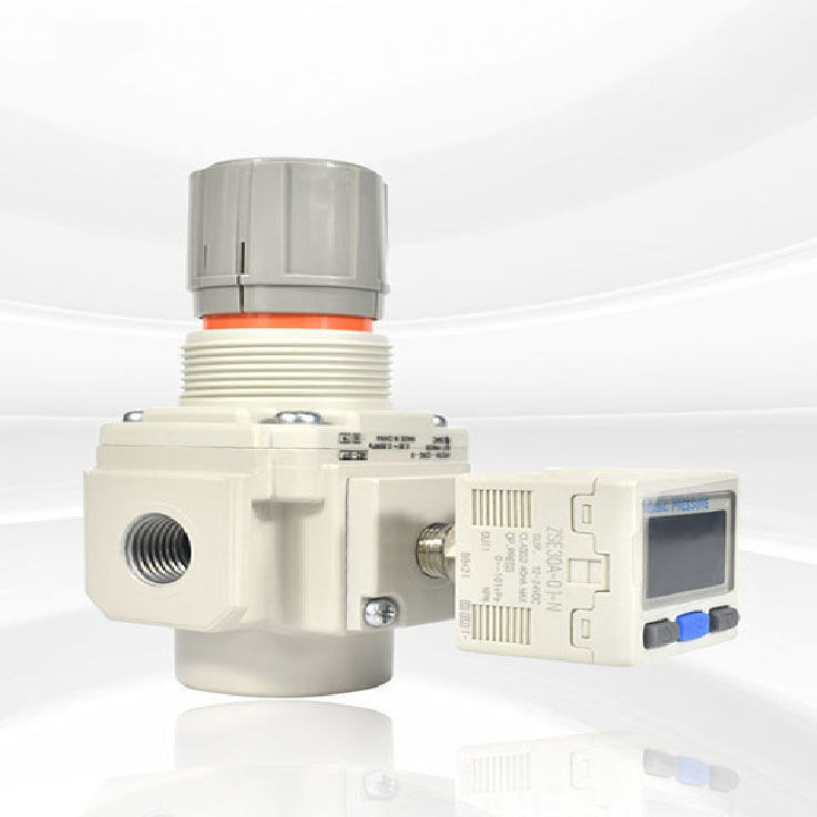 ปุ่มกดดิจิตอลแสดงผล SMC รุ่น ISE30A-01-N-L เกจวัดแรงดันลบ ZSE30AF-01-N/P/C/D-L