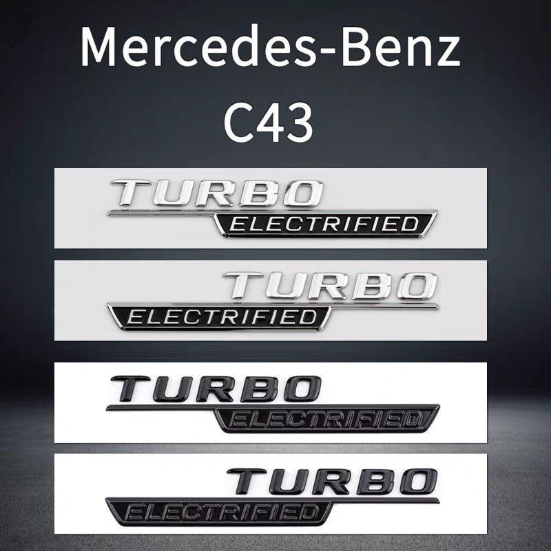[Limited Edition] benz benz gle53 C43 C63S Fender Labeling TURBO ELECTRIPIED Side Labeling Body Deco