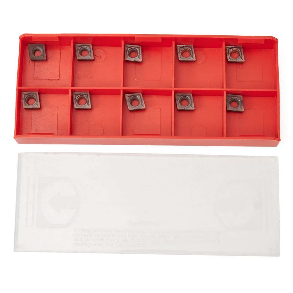 คาร์ไบด์แทรก CVD ดีบุก Al2O3 TICN เครื่องกลึง CNC โลหะผสมเหล็กที่มีประโยชน์