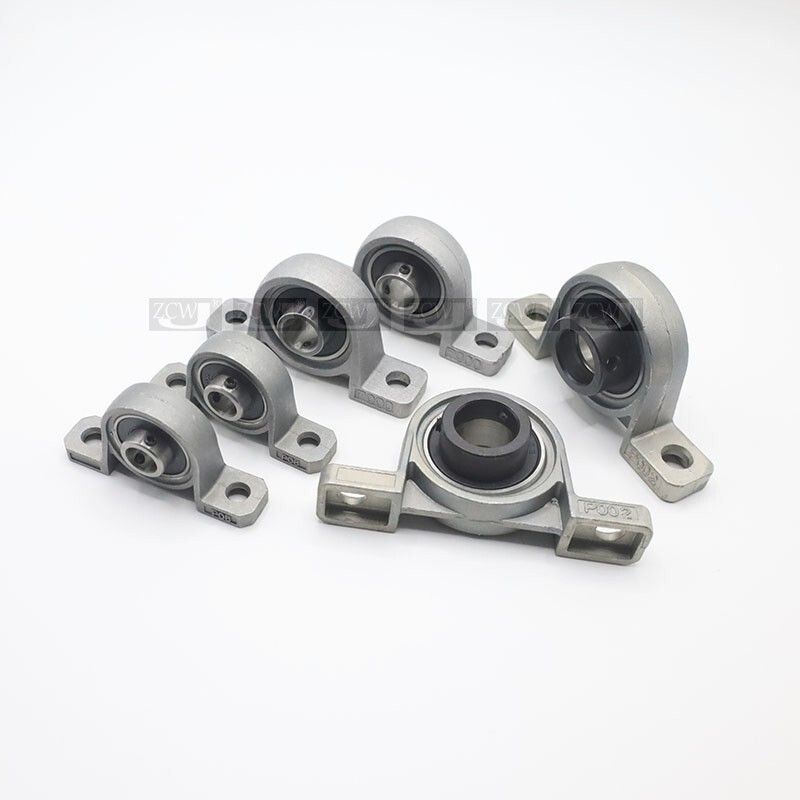Mini Bearing Holder สังกะสีอัลลอยด์แนวตั้งด้านนอกพื้นผิวทรงกลม KP8KP10KP12KP15KP17KP20UP17PBT อุปกรณ