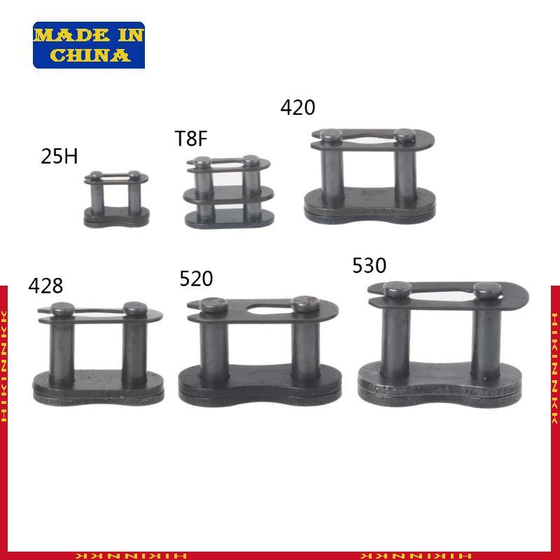 HIK โซ่รถจักรยานยนต์ Master Buckle 25H T8F 420 428 520 530 แหวน Link ข้อต่อโลหะ