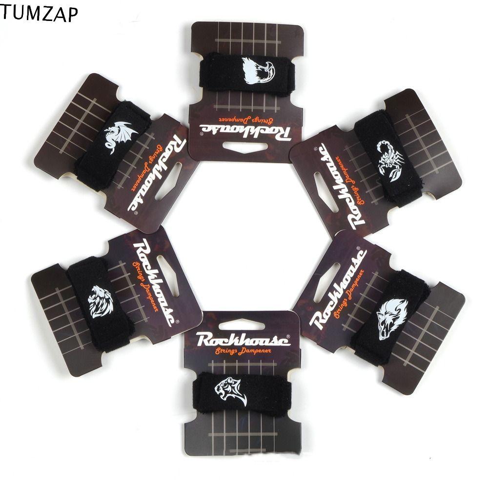 TUMZAP Fret Wrap Guitar, Noise ติดตั้งง่ายเทปคานกีต้าร์, อะไหล่กีตาร์ปรับสายกีต้าร์ Noise Damper กีต