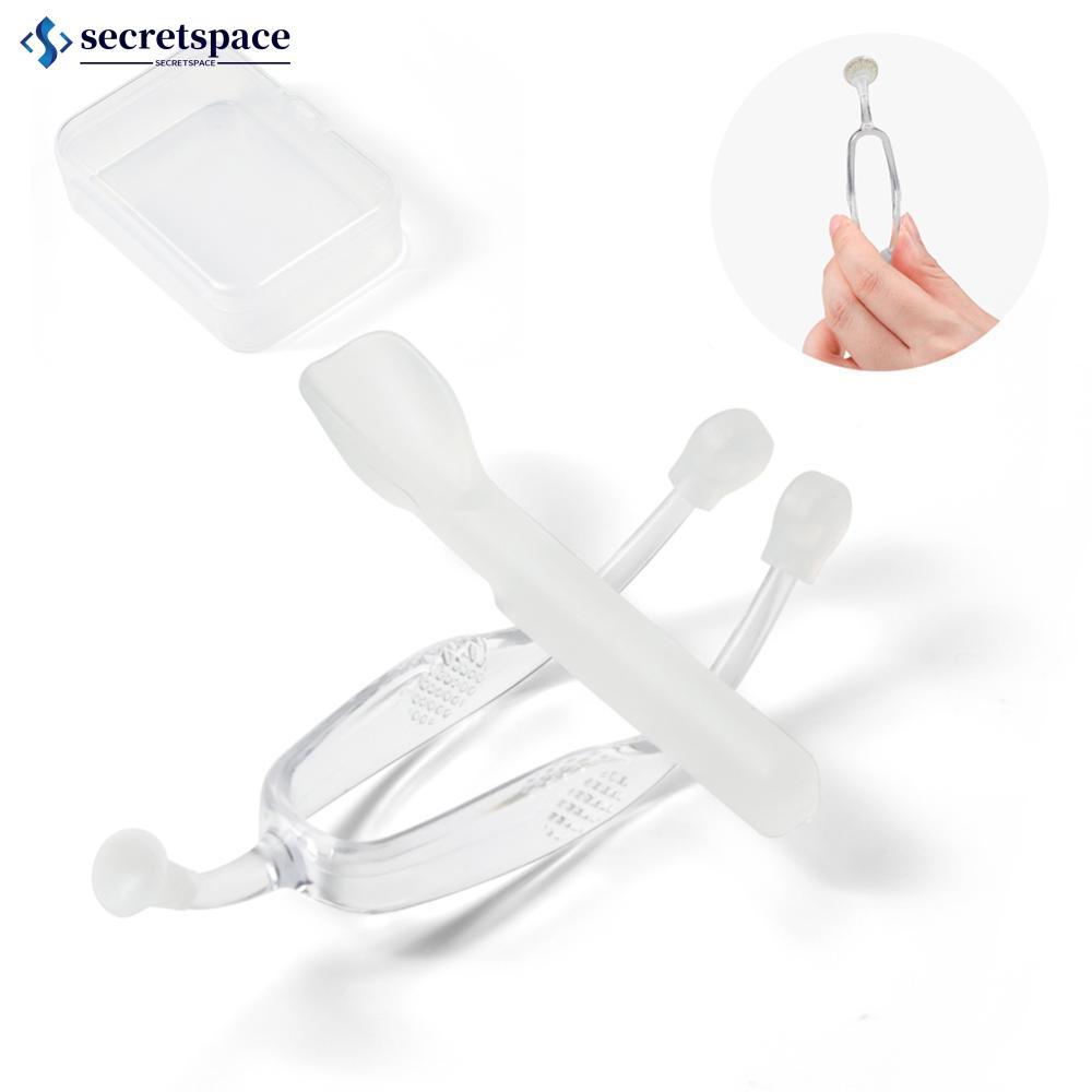 SECRETSPACE คอนแทคเลนส์ Inserter Remover แหนบอ่อนดูด Stick คอนแทคเลนส์ Application Aid เลนส์สวมใส่เค