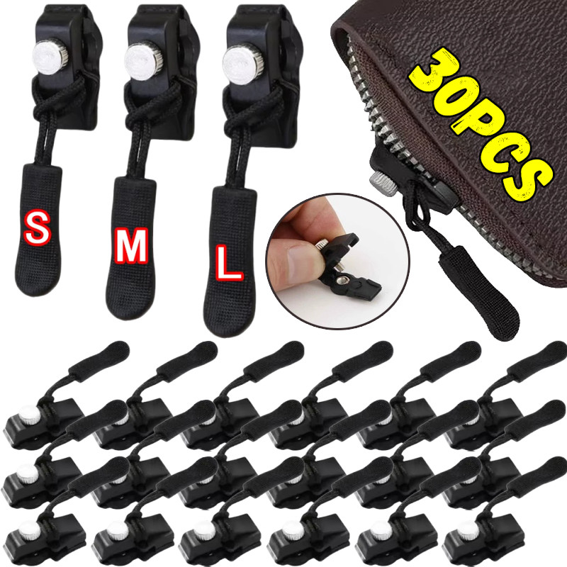 ชุดซ่อมซิปทันที สำหรับกระเป๋าและเสื้อกันลม สามารถถอดได้และใช้งานง่าย