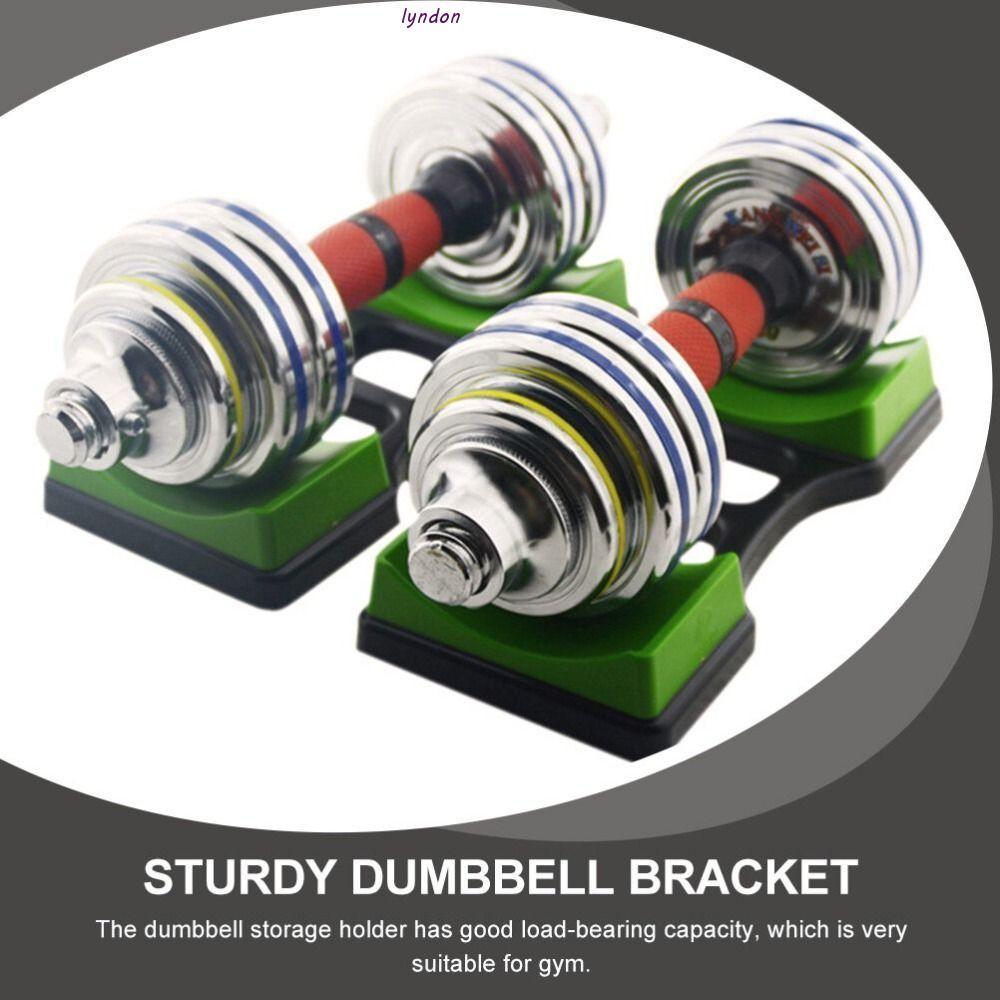 LYNDON Dumbbell Rack Mat, Placement Frame Dumbbell Bracket Rack, อุปกรณ์ออกกําลังกาย Floor Protectio