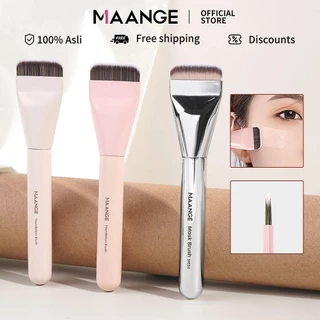 MAANGE แปรงรองพื้นบางเฉียบ มืออาชีพ แปรงแต่งหน้าแบน แปรงคอนซีลเลอร์ ผสมรองพื้น
