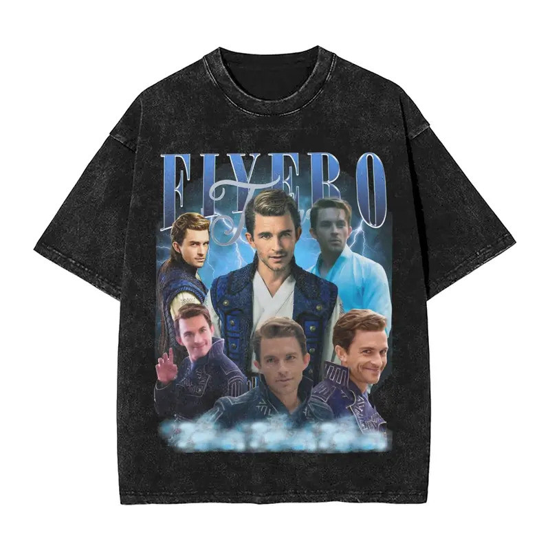 เสื้อยืด Fiyero Tigelaar Jonathan Bailey จากภาพยนตร์ Wicked สไตล์ STREETWEAR UNISEX