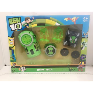 นาฬิกา Ben 10 Omnitrix Luminous กับฟังก์ชั่นโปรเจคเตอร์ 3D ของขวัญวันเกิดสำหรับเด็ก