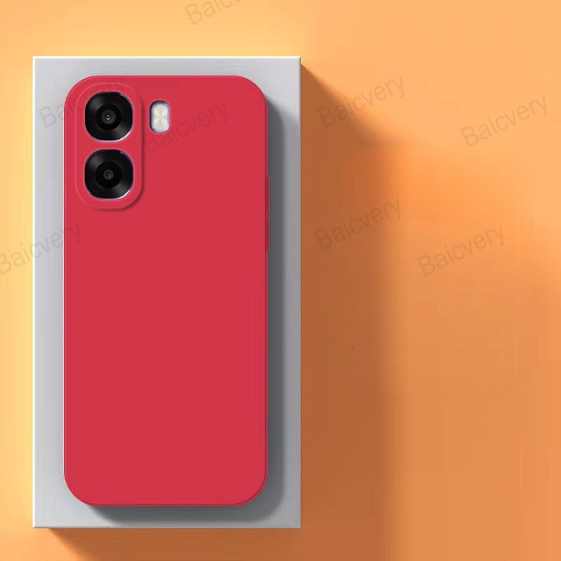 เคสโทรศัพท์ด้านหลังสําหรับ OPPO A6X 4G CPH2819 / A6X 5G สีสัน Matte ฝาครอบเปลือกป้องกันกันกระแทก