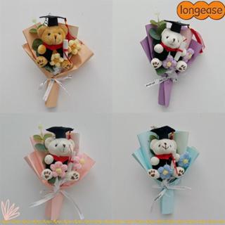 ช่อหมีลอง,ของขวัญรับปริญญาของเล่นตุ๊กตา ช่อดอกไม้สัตว์, งานเ…