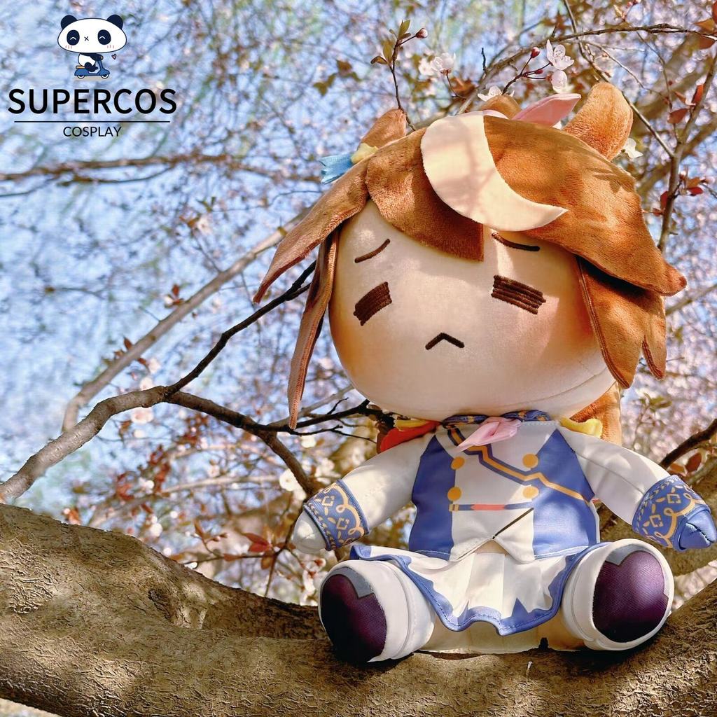 Uma Musume Tokai Teio Plush 30 ซม.ตุ๊กตา Fufu และผ้ายัดไส้ของเล่นของขวัญ