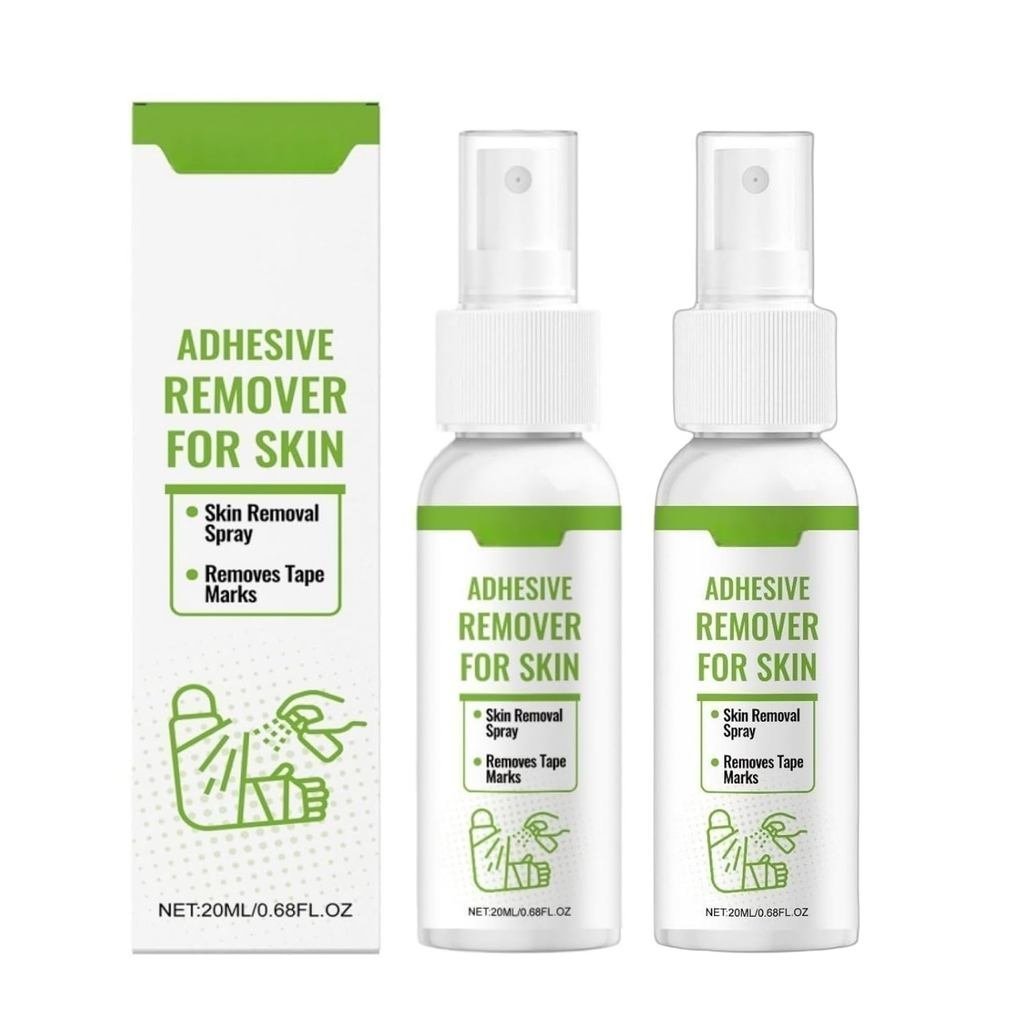 Adhesive Remover for Skin, Stoma Adhesive Remover Spray, Plaster Remover for Skin, Also Used to Remo