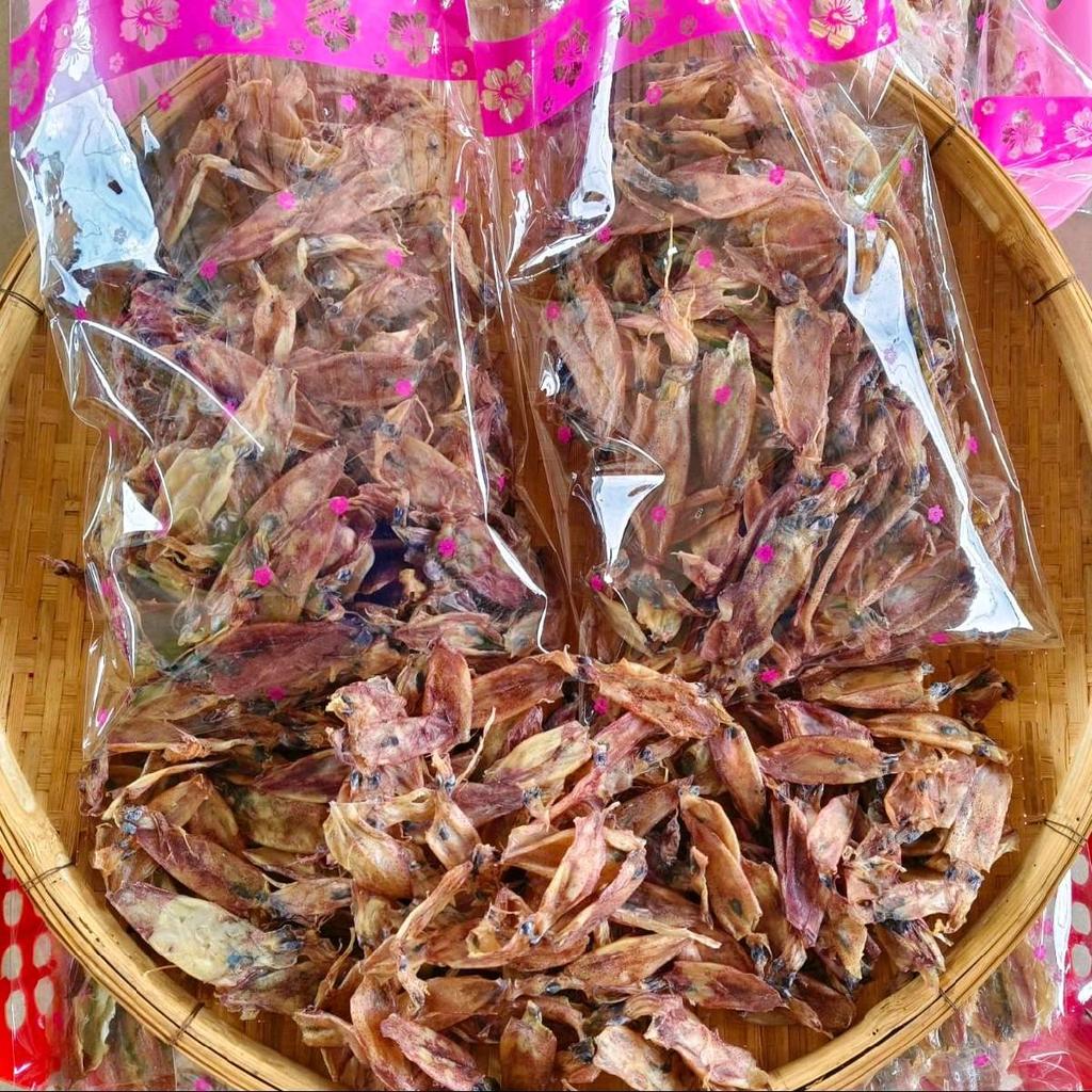 หมึกกะตอยใหม่ๆหอมๆ  อร่อย  รสชาติกลมกล่อมน้ำหนัก 1 กิโลกรัม