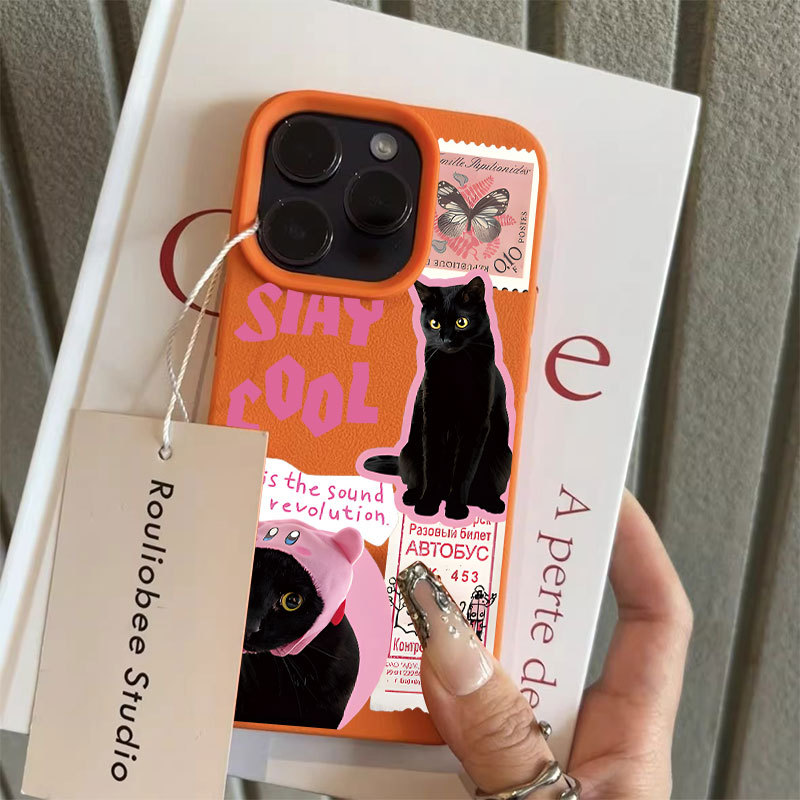 เคสโทรศัพท์ สำหรับ iPhone 13 11 17 pro max Case iPhone 11 15 16 pro max 14 12 pro max XR XS Max 7Plus ผิวสัมผัสสุดน่ารัก - รูปที่ 6