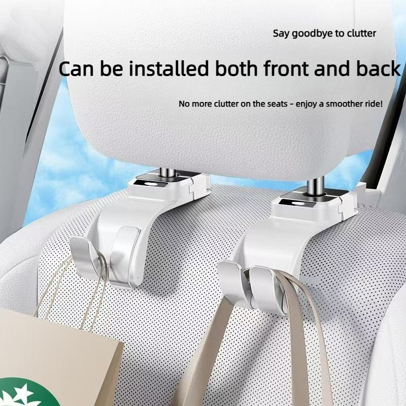 Ford Car Hook Car Seat Headrest Hook Multi Functional พนักพิงตะขอเก็บ Fiesta Ranger T6/T7/T8 Focus T