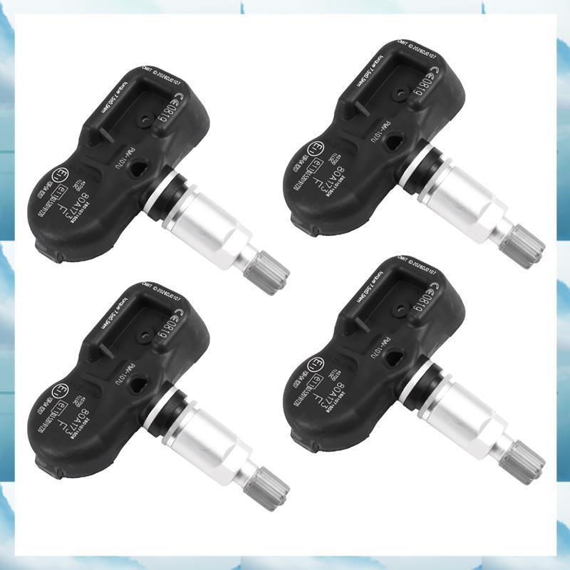 [WSB] TPMS 433MHz เซ็นเซอร์ตรวจสอบความดันยาง 4PCS 40700-1LL0C PMV-107U สําหรับ M35H M30D MICRA ยางรถ