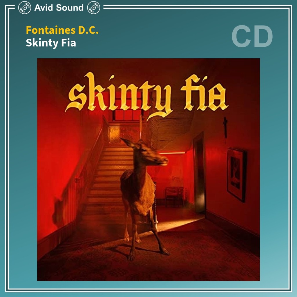 CD แผ่นซีดี Fontaines D.C. Skinty Fia ใหม่ ซีล Fontaines D.C. CD