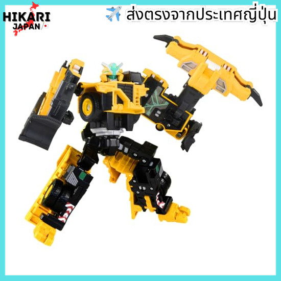 TAKARA TOMY Tomica Job Braver TJBDX Grand Build Braver Dump Truck & Bulldozer DX Set Minicar Toy 3yr