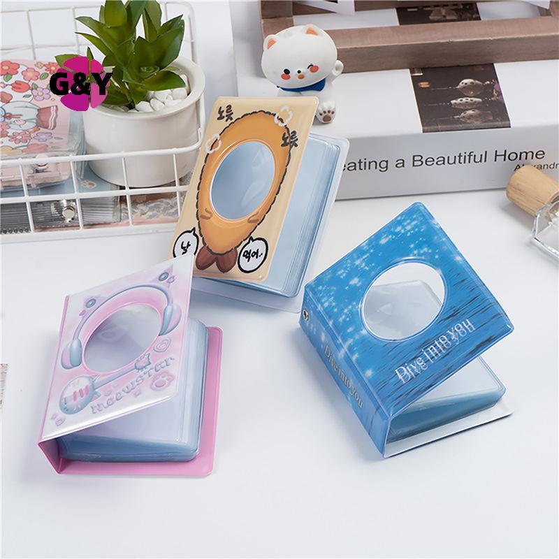 G&Y INS อัลบั้มภาพ 3 นิ้ว Photocard Holder Kpop Idols การ์ดรวบรวมหนังสือ 40 Poets สําหรับ Mini Insta