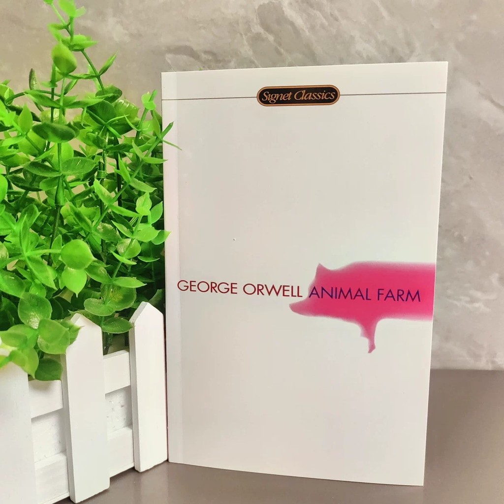 คลังสินค้าพร้อม จัดส่งรวดเร็ว Animal Farm Orwell เวอร์ชันภาษาอังกฤษ Animal Farm George Orwell George