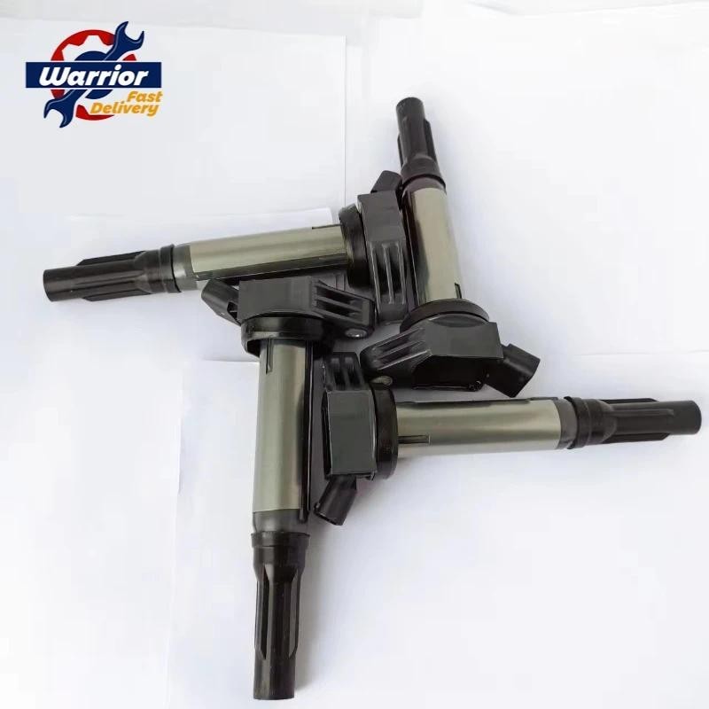 4pcs รถ Bobina De Encendido 90919-02258 คอยล์จุดระเบิดสําหรับ Toyota RAV 90919-02255 สําหรับ Denso ค