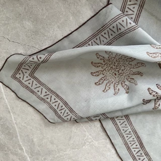 LUXELIVING พิมพ์ผ้าพันคอผม, Y2K Soft Wrap Square Headscarf, Turban อุปกรณ์เสริมผ้าพันคอเรียวแถบคาดศีรษะผม Band Punk ผ้าพันคอสุภาพสตรี