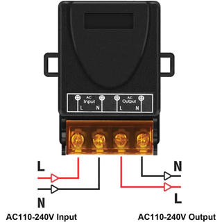 433MHZ รีโมทเปิดปิดไฟ 220V สวิตช์รีโมตควบคุมปั๊มน้ํา 1CH 30A รีโมทปั๊มน้ำ รีโมทควบคุมระยะไกล รีโมทไร้สาย