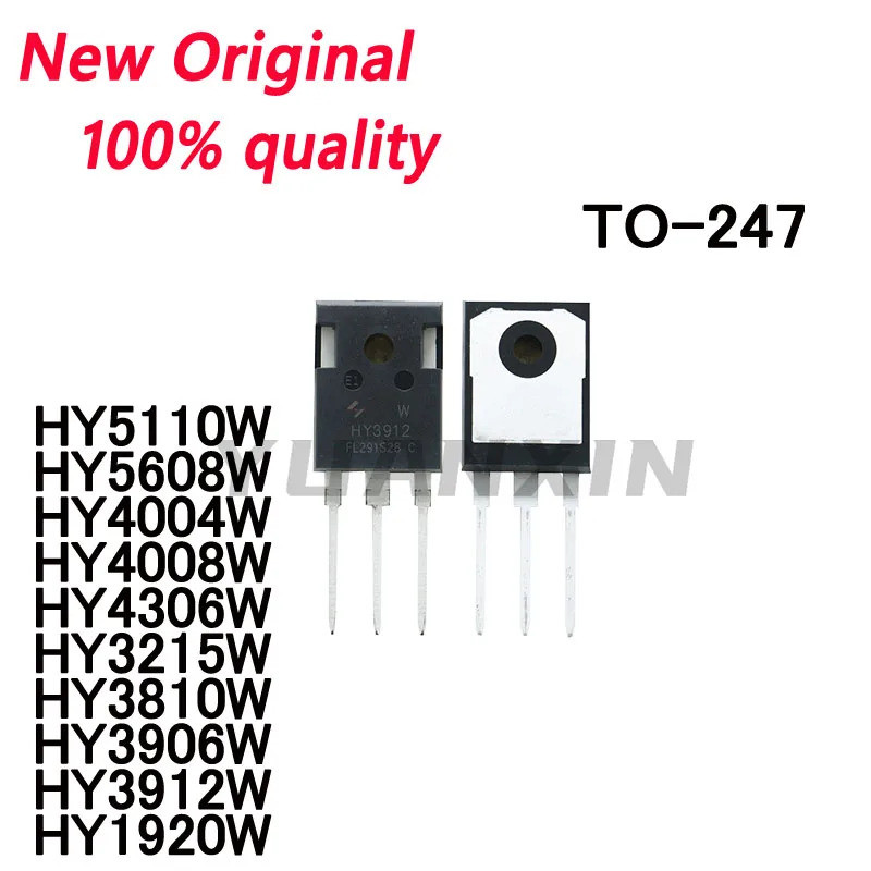 5PCS HY5110W HY5608W HY4004W HY4008W HY4306W HY3215W HY3810W HY3906W HY3912W HY1920W TO-247 Field Ef