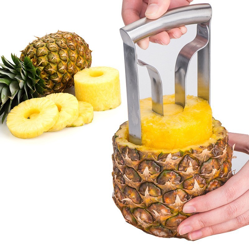 อุปกรณ์สับปะรดสแตนเลส Extractor Pineapple Eye Peeler Pineapple Core Remover เครื่องปอกสับปะรด [Y]