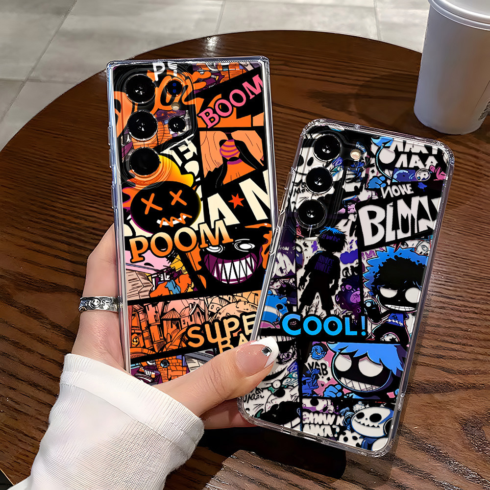 เคสโทรศัพท์กันกระแทกแบบใส For Samsung A57 A56 A17 A07 A37 A55 A26 A06 AA36 A35 A25 A05S A15 A25 A22 A72 A73S25 S26 Ultra