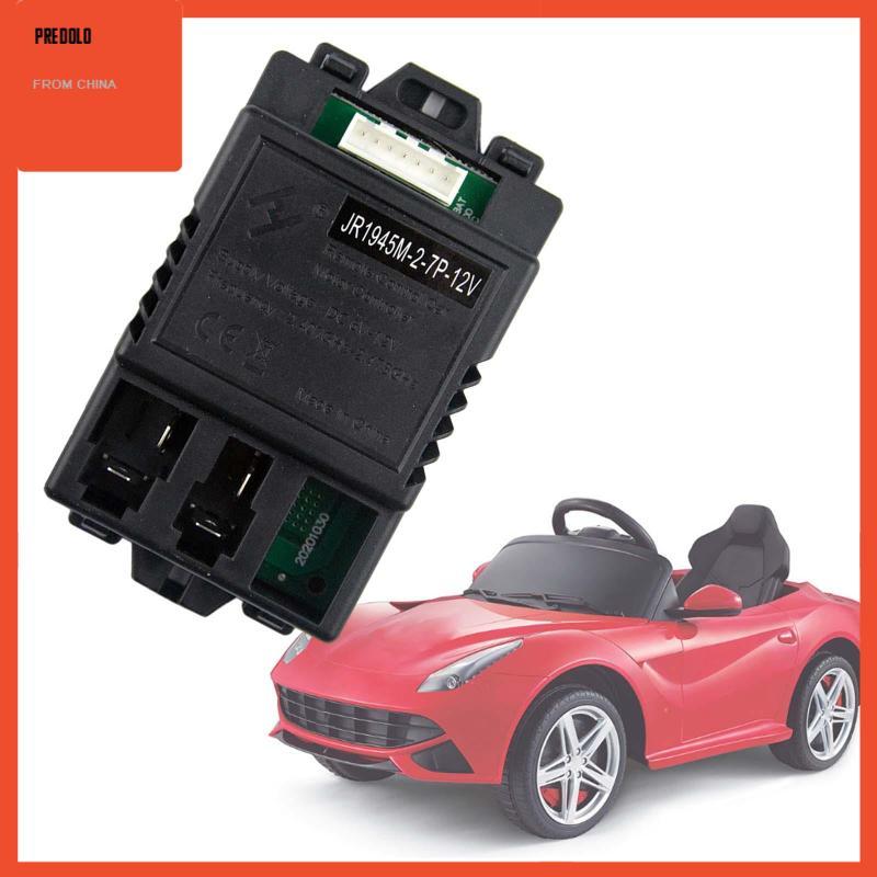 [Predolo] JR1945M-2-7P-12V กล่องควบคุม DC 6V-12V สําหรับเด็กขี่บนเปลี่ยนรถ