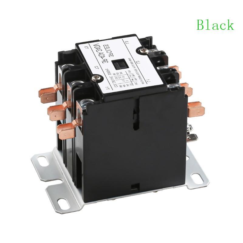 3 Poles 40A 220V Contactor Strong HVAC System Relays Brass Contacts Strong