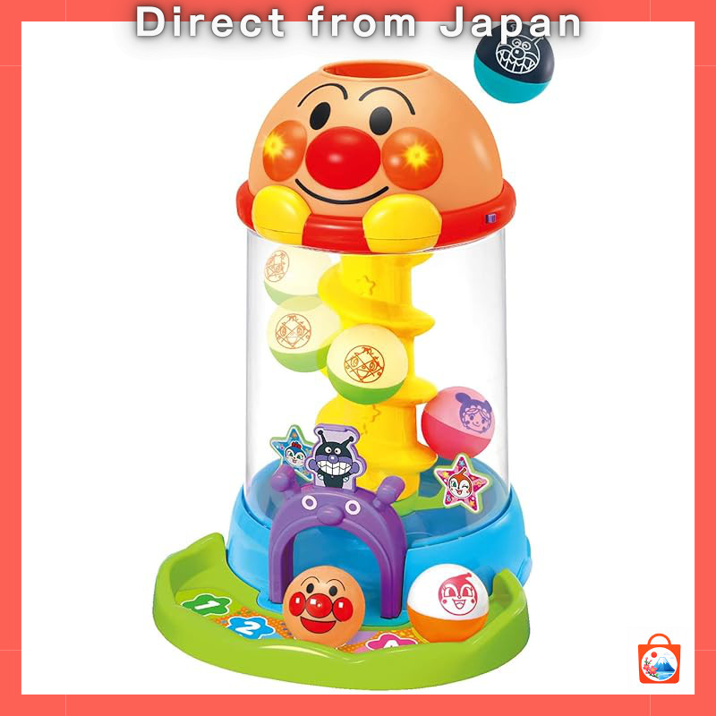 Anpanman JoyPalette Interactive Light-Up Rolling Tower Toy
