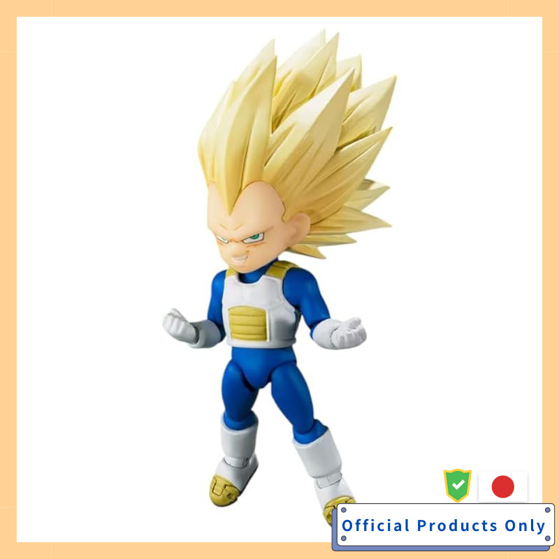 S.H.Figuarts Super Saiyan 3 Vegeta Mini-DAIMA PVC ABS Figure Painted Figure