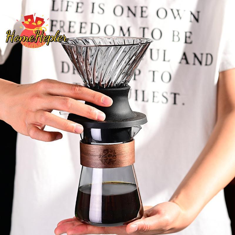 HomeHepler Immersion Coffee Dripper Switch Pour Over Dripper Immersion Dripper Switch เครื่องชงกาแฟแ